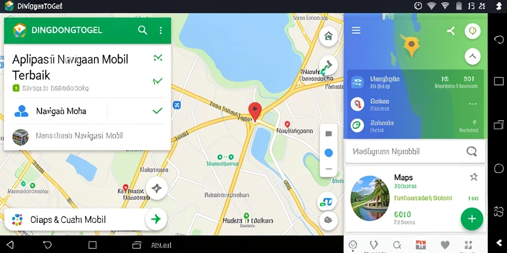 Tampilan antarmuka DINGDONGTOGEL yang memudahkan navigasi mobil.
