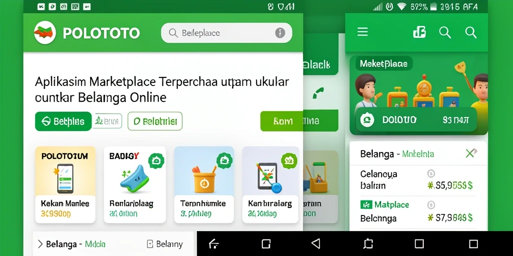 Antarmuka pengguna POLOTOTO yang menarik dan fungsional.